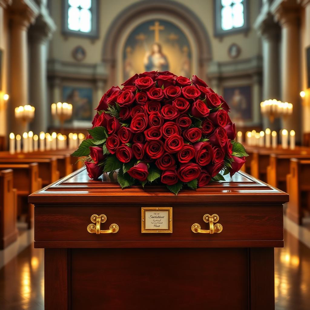 Omaggio di rose rosse
