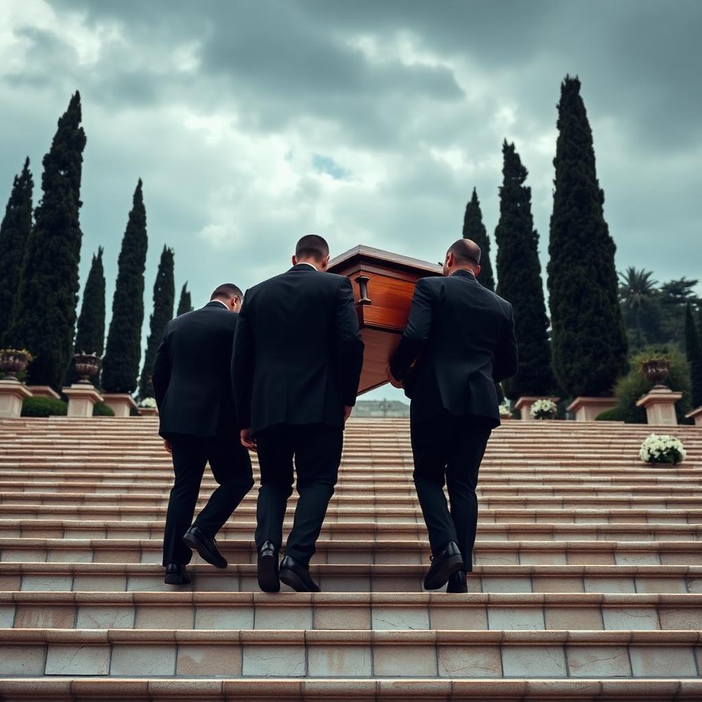 Salita verso il cimitero monumentale