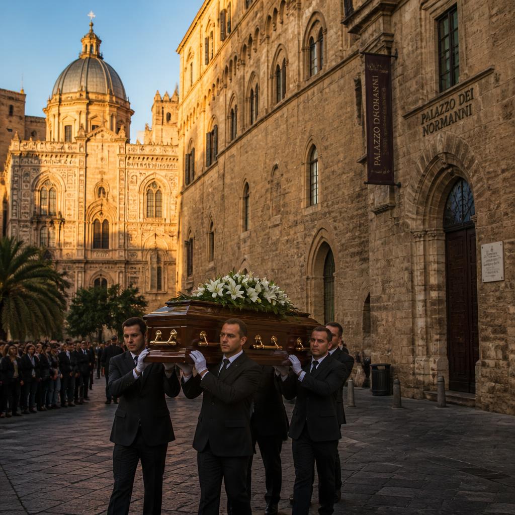Corteo al Palazzo dei Normanni